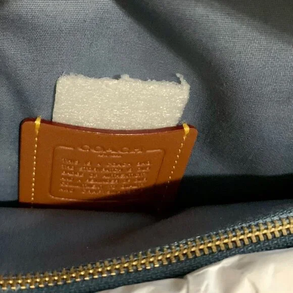 Coach Denim Tabby 20 with Cherries NWT - Picture 12 of 13